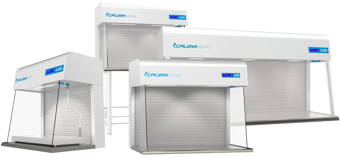 Cruma-HZ1-HZ2-HZ3-HZ4-Cabina-Flujo-Laminar-Horizontal